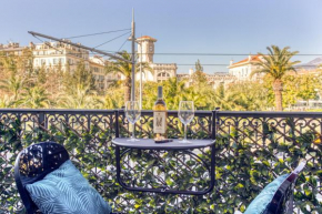LE JEAN JAURES - REFAIT A NEUF, LUMINEUX, LONG BALCON, JOLIE VUE, WIFI, Cœur VIEUX-NICE